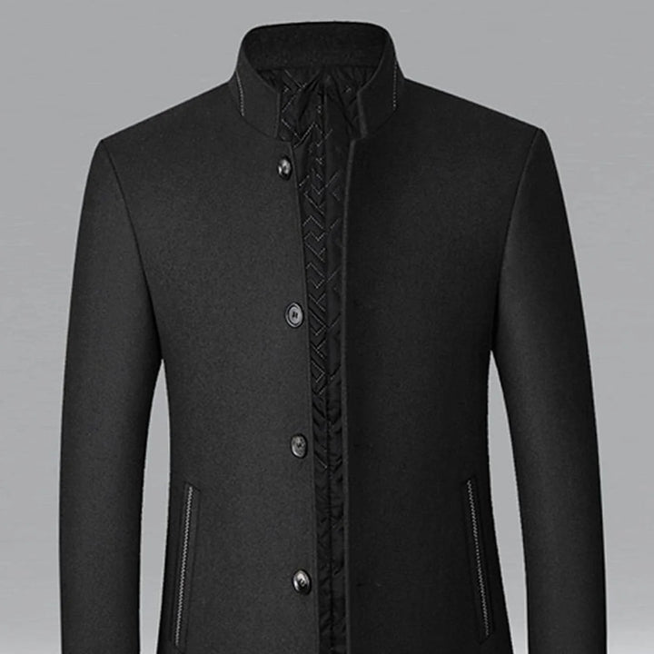 Nathan | Men's Quilted Stand Collar Winter Coat