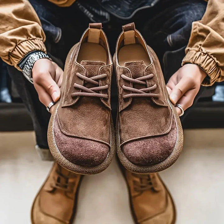 Owen | Men's Suede Effect Lace Up Casual Shoes
