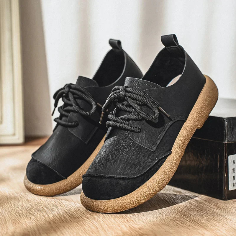 Owen | Men's Suede Effect Lace Up Casual Shoes