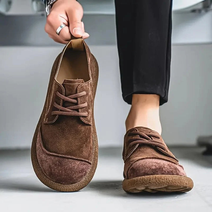 Owen | Men's Suede Effect Lace Up Casual Shoes