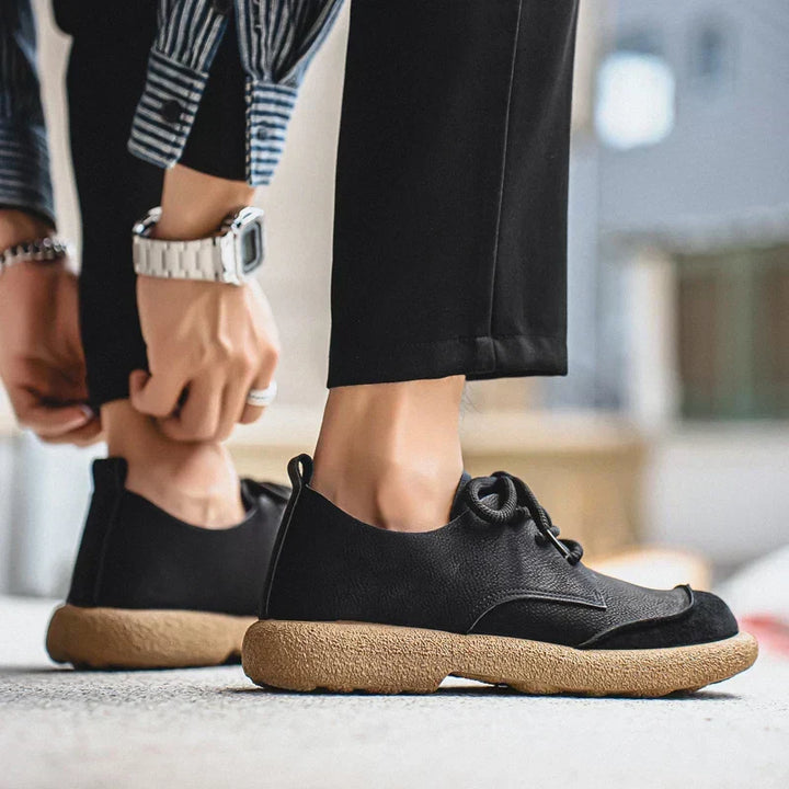 Owen | Men's Suede Effect Lace Up Casual Shoes