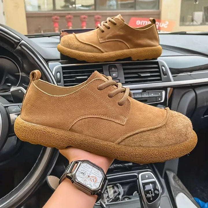 Owen | Men's Suede Effect Lace Up Casual Shoes