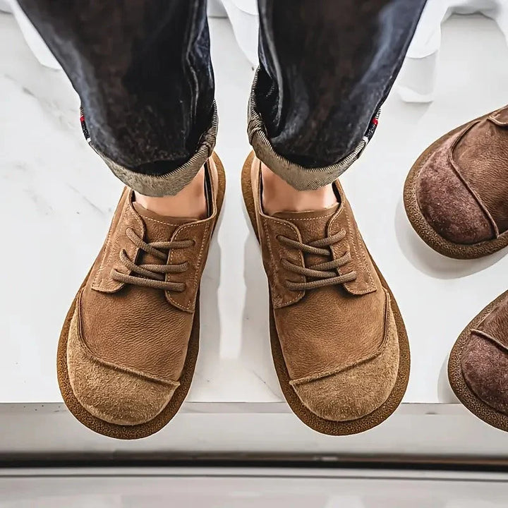 Owen | Men's Suede Effect Lace Up Casual Shoes