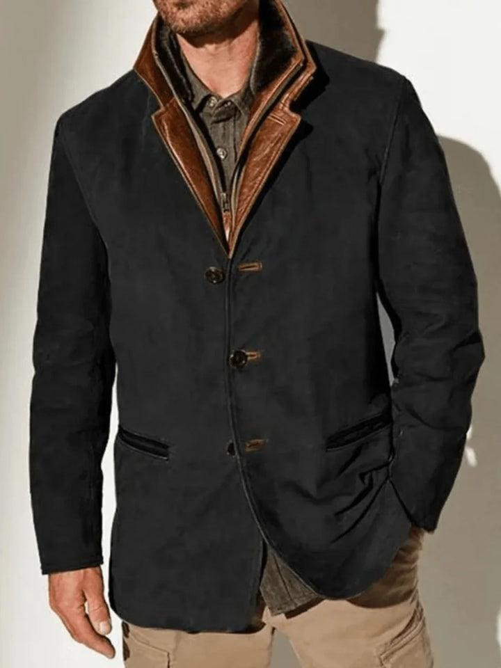 Rory | Men's Suede Effect Blazer Jacket