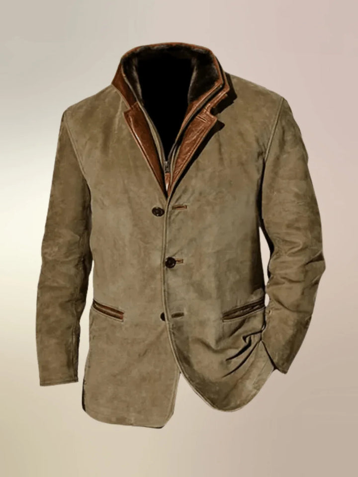 Rory | Men's Suede Effect Blazer Jacket