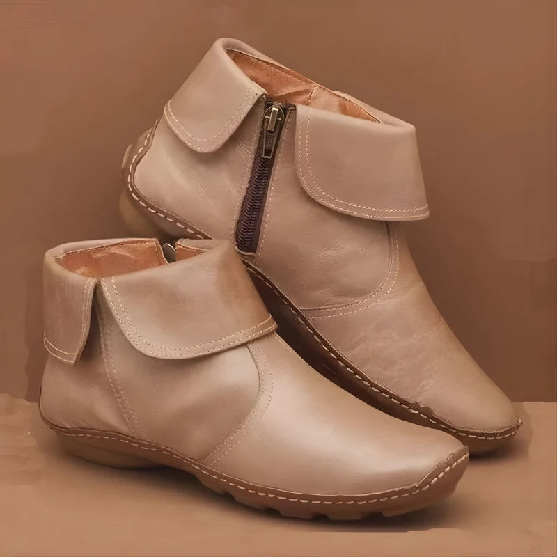 Rosalie | Women's Comfortable Side Zip Ankle Boots
