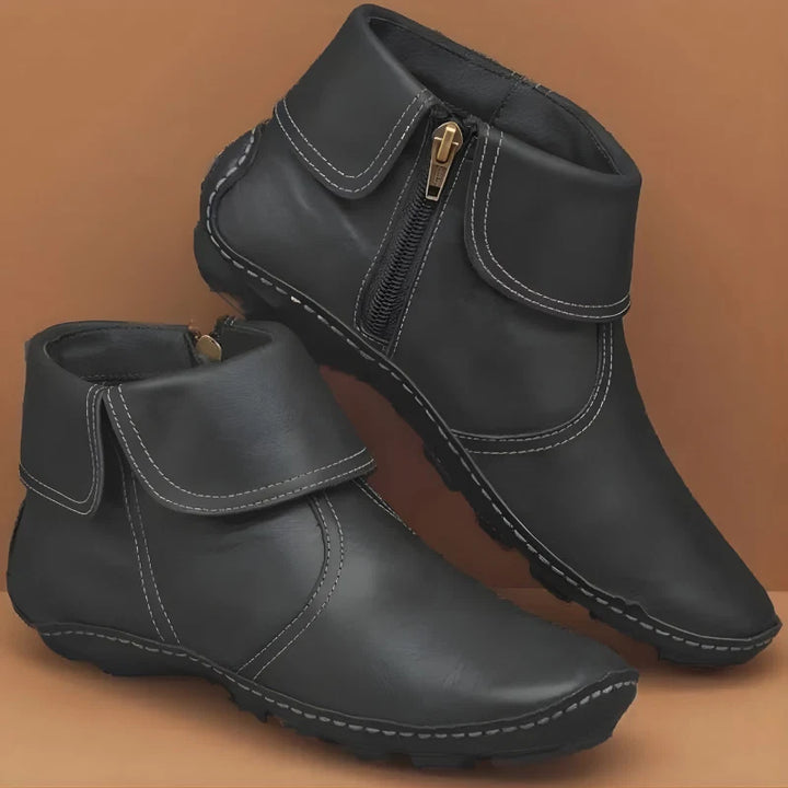 Rosalie | Women's Comfortable Side Zip Ankle Boots
