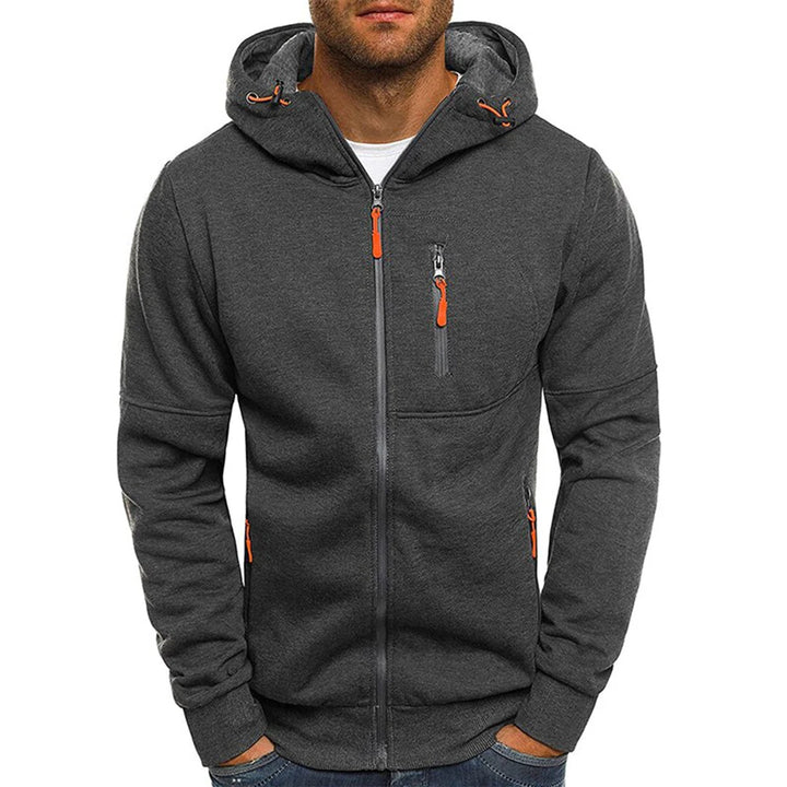 Ryan | Men's Zip Up Chest Pocket Hoodie Sweatshirt
