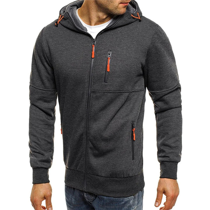 Ryan | Men's Zip Up Chest Pocket Hoodie Sweatshirt