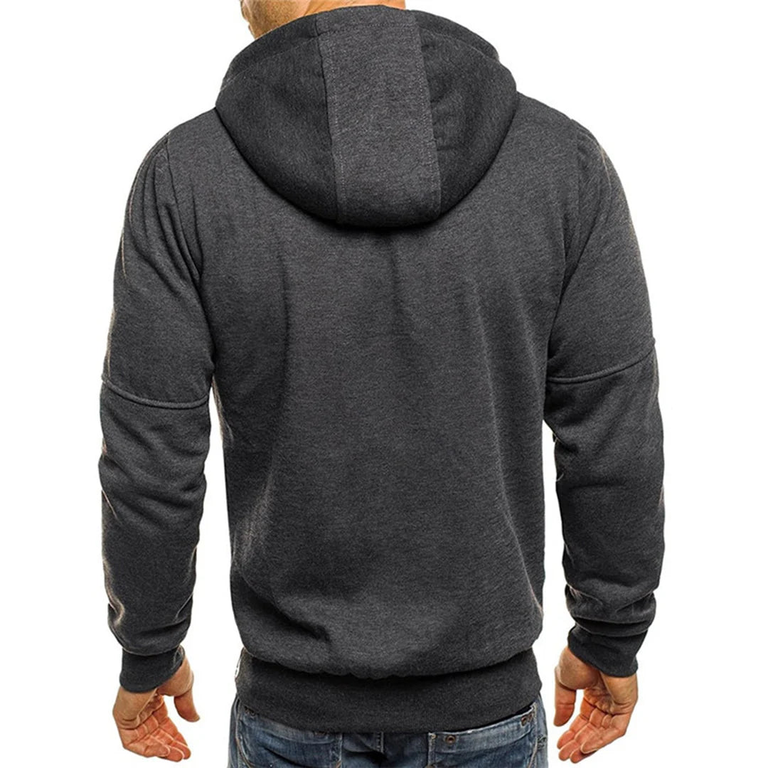 Ryan | Men's Zip Up Chest Pocket Hoodie Sweatshirt