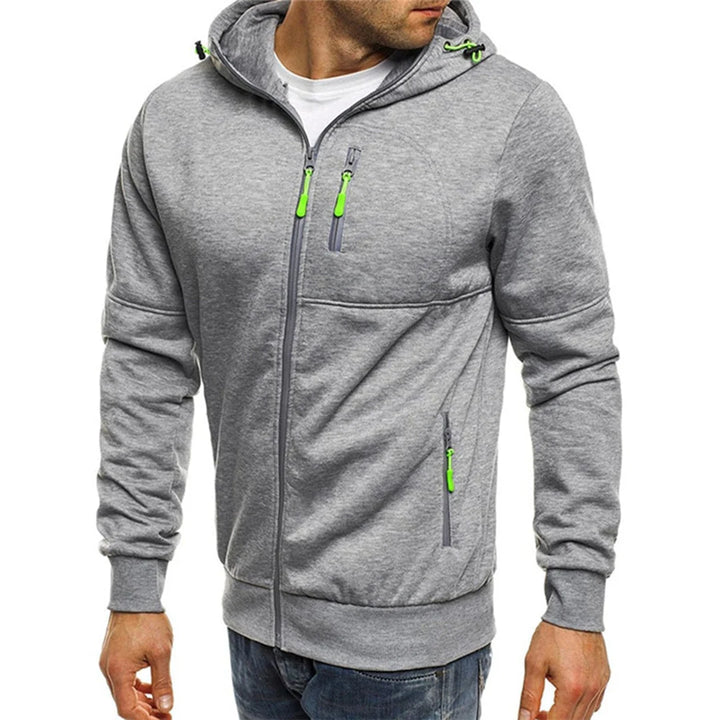 Ryan | Men's Zip Up Chest Pocket Hoodie Sweatshirt