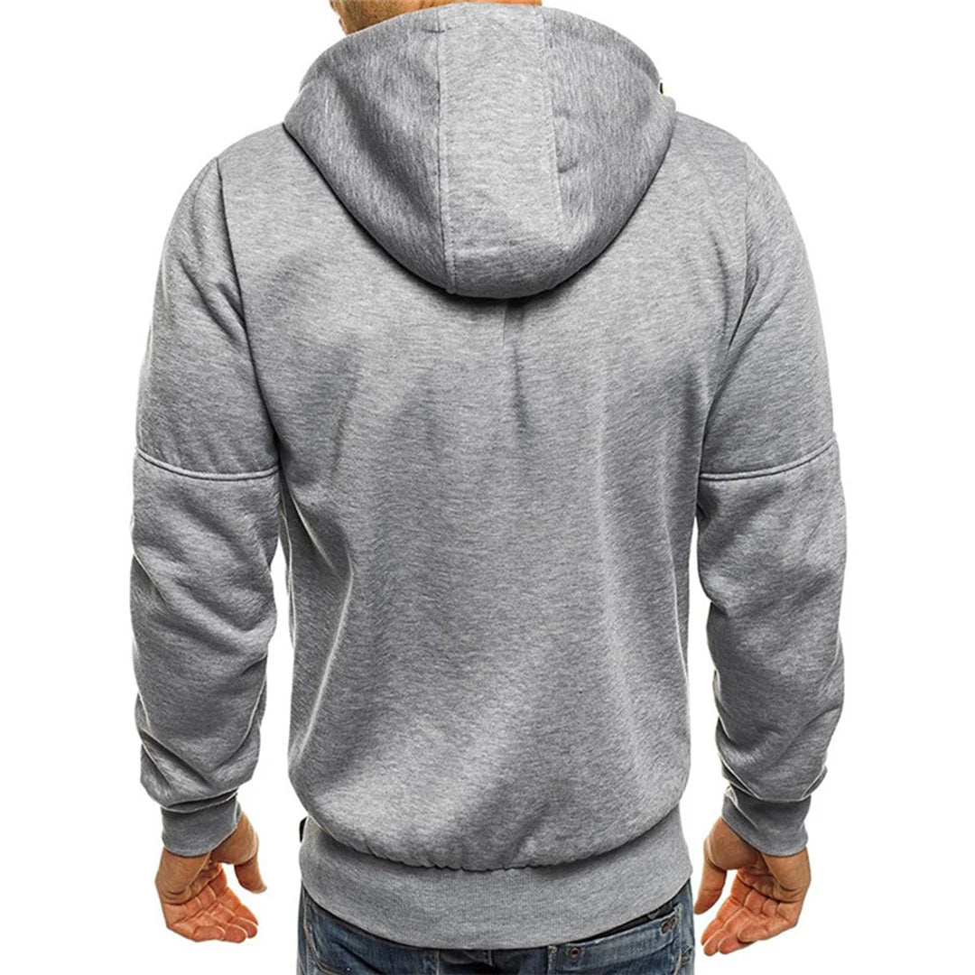 Ryan | Men's Zip Up Chest Pocket Hoodie Sweatshirt