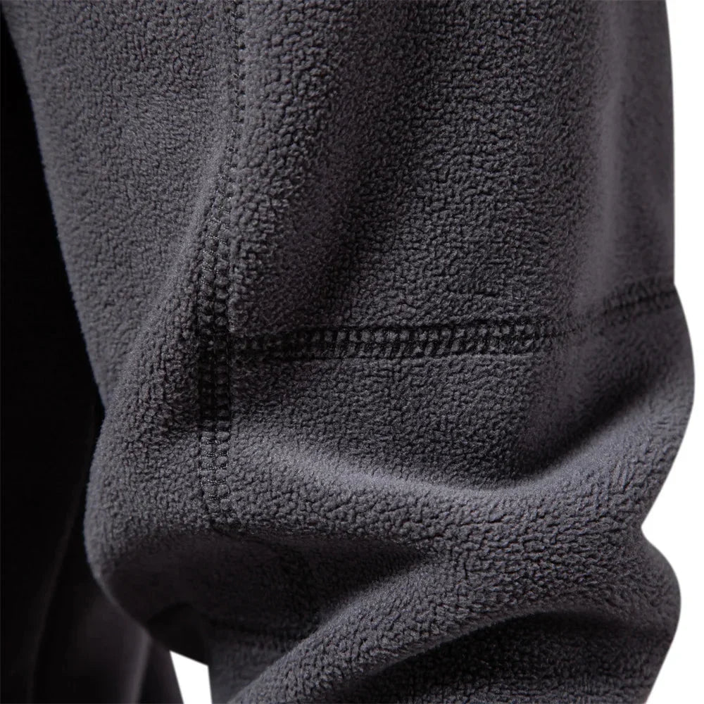 Sam | Men's Quarter Zip Fleece Funnel Neck Jumper