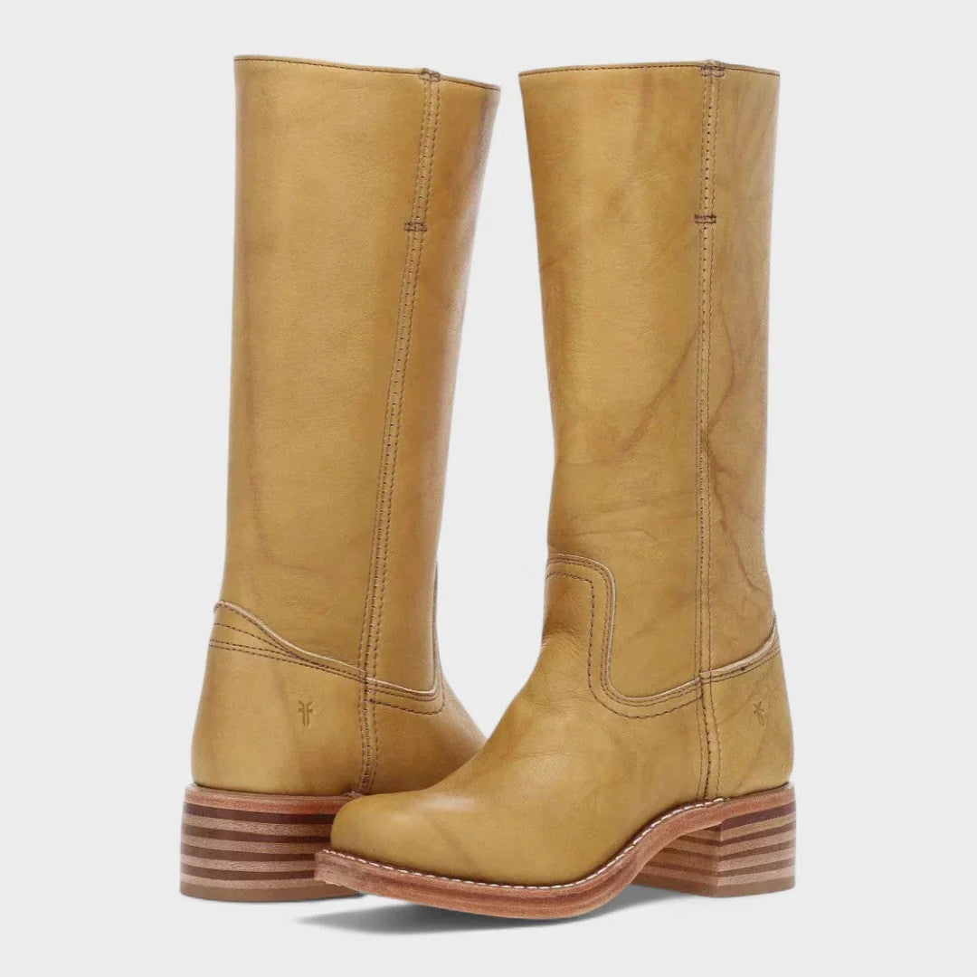 Sarah | Women's Tall Square Toe Knee High Boots