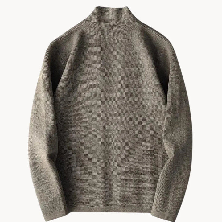 Sean | Men's Shawl Collar Button Front Shirt Jacket