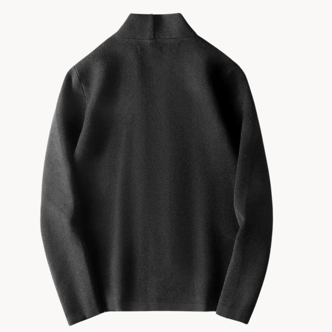Sean | Men's Shawl Collar Button Front Shirt Jacket