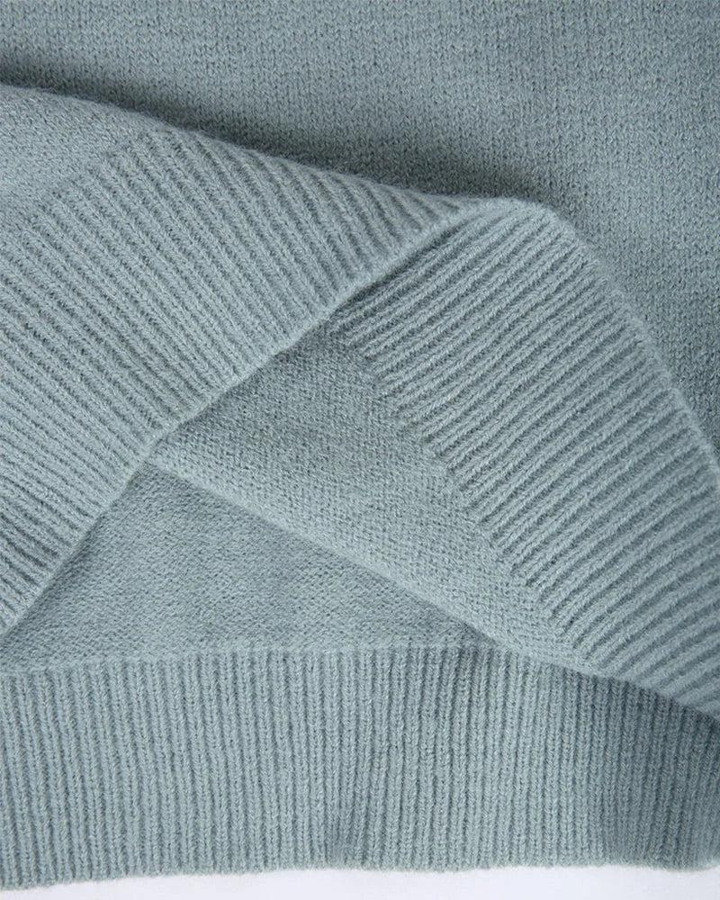 Tilly | Women's Fair Isle Patterned Yoke Knit Sweater